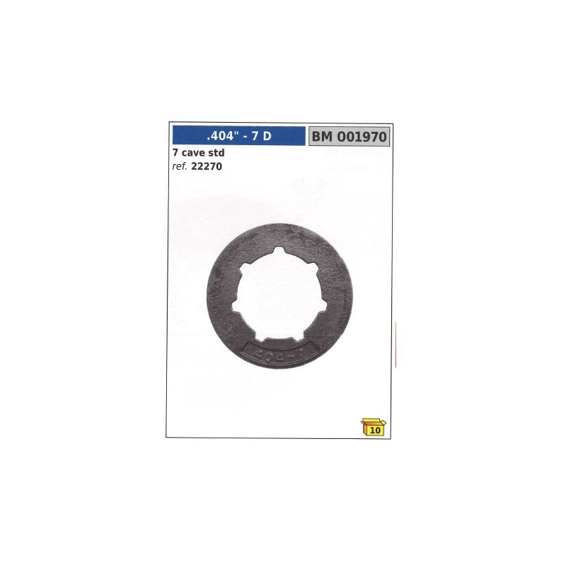 foto del prodotto anello autoallineante pignone newgardenstore denti 7 .404"" 7 cave 001970