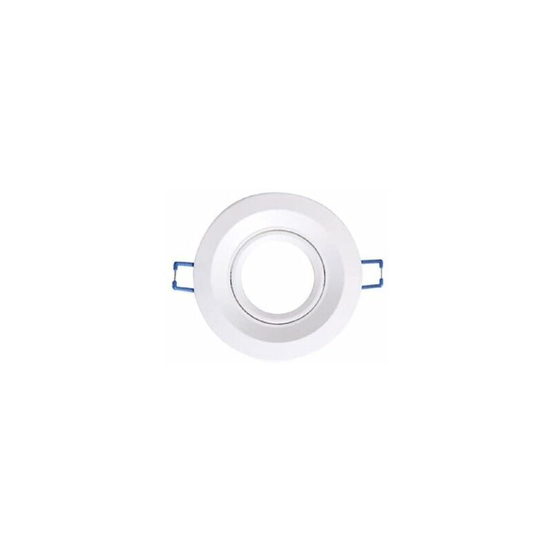 foto del prodotto anello basculante da incasso tondo bianco