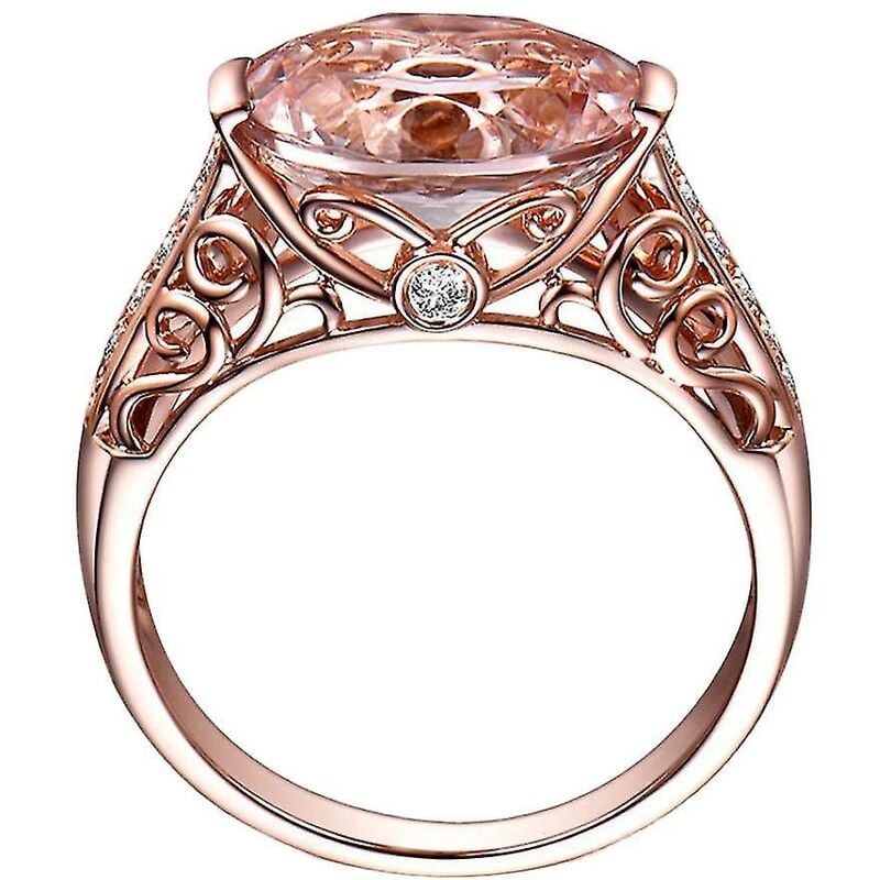 foto del prodotto anello con pietre preziose anello con pietre preziose anello in oro rosa