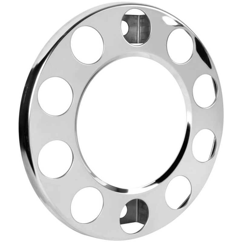 foto del prodotto anello coprimozzo in acciaio inox, per cerchi in acciaio