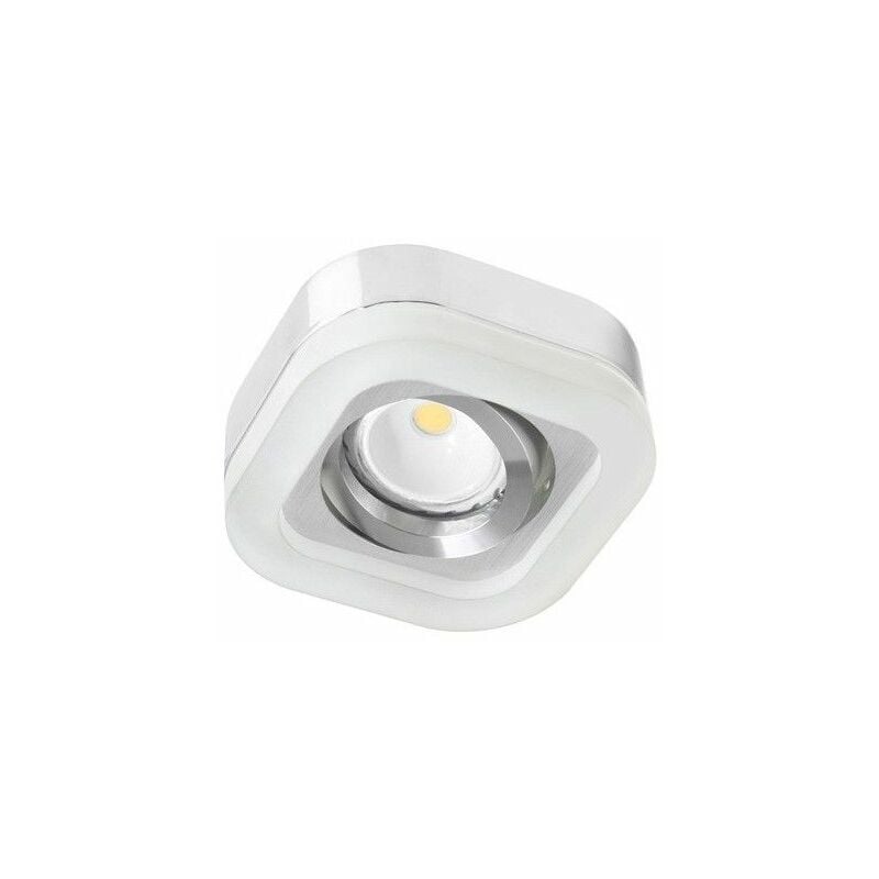 foto del prodotto anello da incasso in fusione di cromo con led 2.4w, 6000k cristalrecord 00 970 03 100