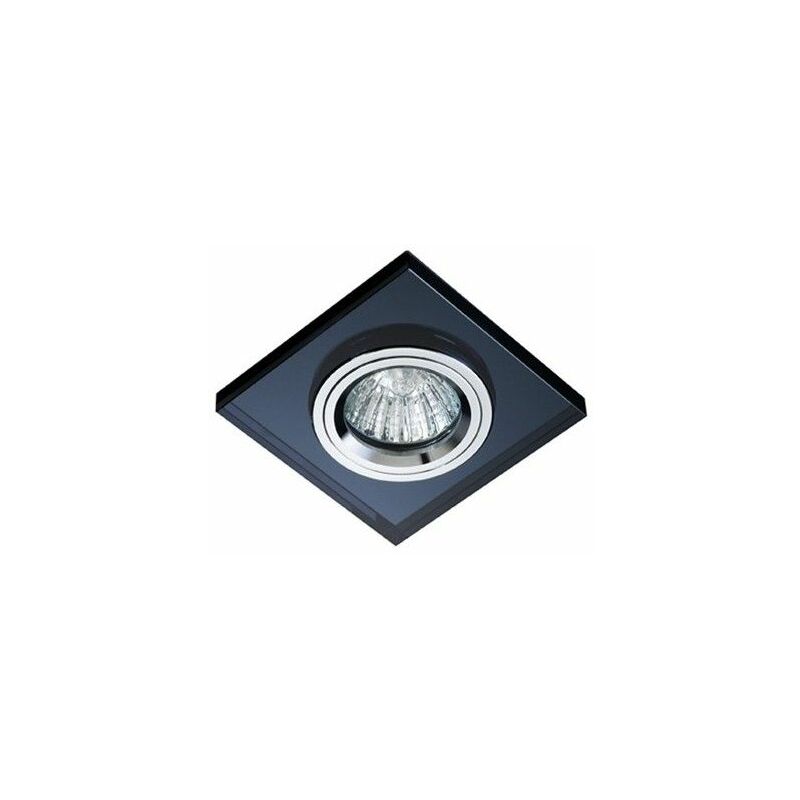 foto del prodotto anello da incasso luxor quadrato in vetro grigio cr 80 190 00 181