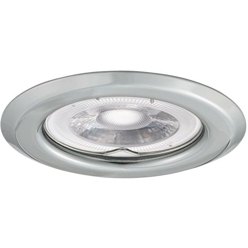 foto del prodotto anello decorativo spot inserito cromo acciaio 82mm gu10 gx5.3