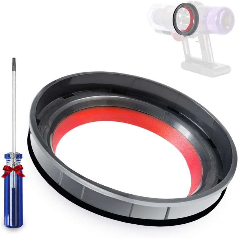 foto del prodotto anello di tenuta fisso per accessori di ricambio per aspirapolvere dyson v11 sv14 sv15 contenitore polvere fisso con cacciavite torx t8