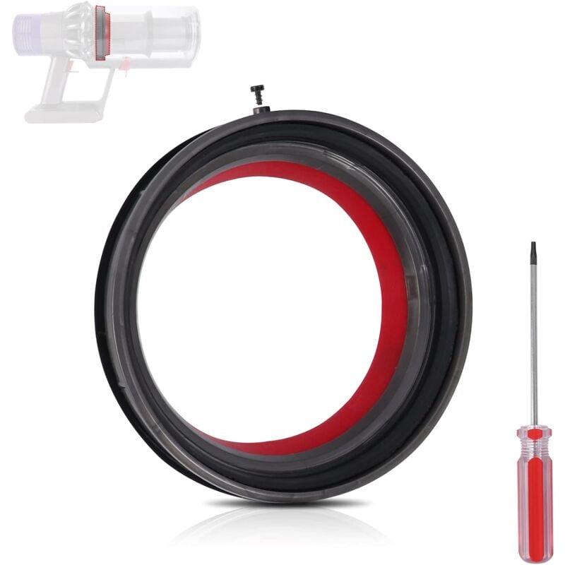 foto del prodotto anello di tenuta per dyson v10 sv12, anello di tenuta del contenitore della polvere fisso per aspirapolvere dyson v10, pezzi di ricambio per dyson