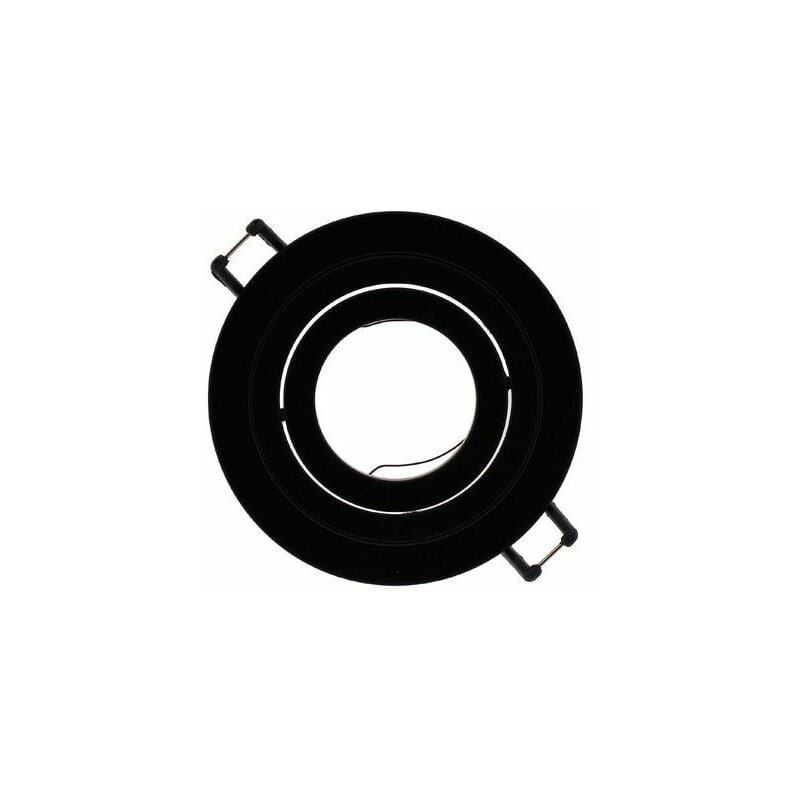 foto del prodotto anello girevole da incasso elio nero cristalrecord 01 010 80 180