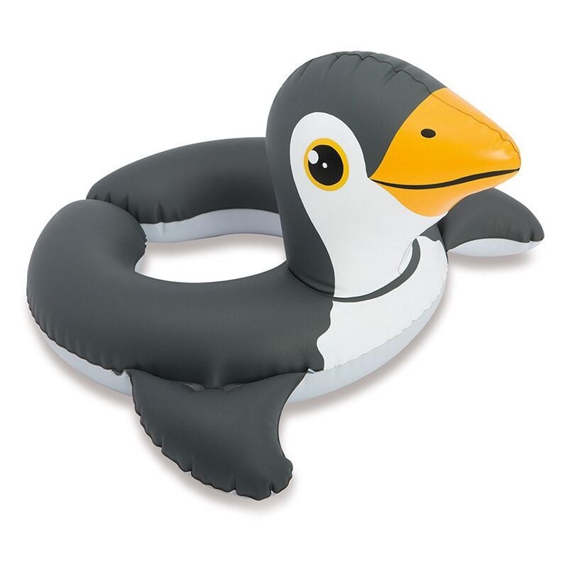 foto del prodotto anello gonfiabile per nuoto per bambini anello galleggiante per nuoto per adulti anello al neon, 64x64 cm