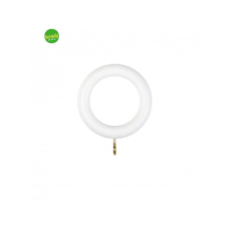 foto del prodotto anello in legno cintacor ideas wood bianco 8 pz