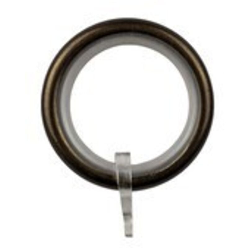foto del prodotto anello in metallo d 20 conf. 8 pz bronzo
