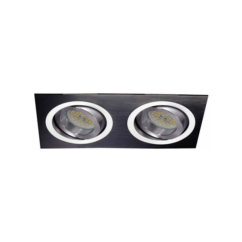 foto del prodotto anello incasso elio nero 2 luci cristalrecord 03 062 00 115