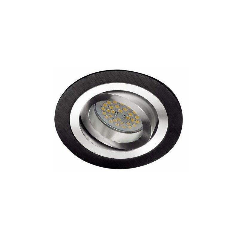 foto del prodotto anello incasso elio tondo nero cristalrecord 01-010-00-115