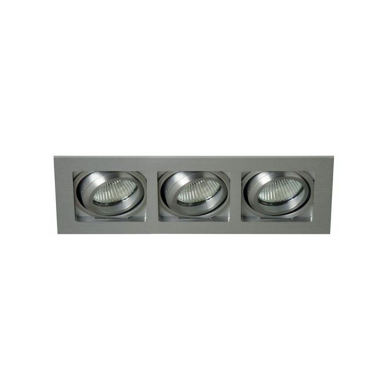 foto del prodotto anello inclinabile da incasso in argento lucer 3 luci cristalrecord 03 043 00 003