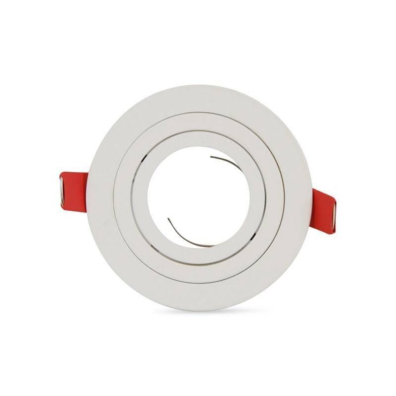 foto del prodotto anello per downlight circolare inclinabile premium per lampadina