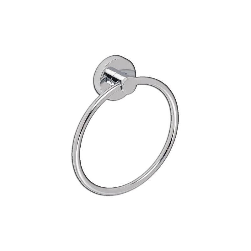 foto del prodotto anello porta asciugamano pluvia pro in acciaio inox cromato 16cm
