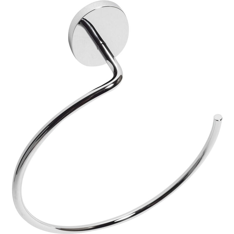 foto del prodotto anello portasciugamani bagno bidet in acciaio semplice bird