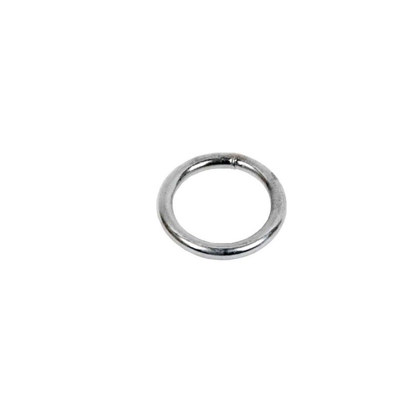 foto del prodotto anello saldato zincato 50x6mm
