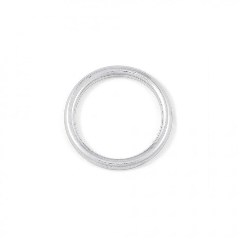 foto del prodotto anello tondo saldato diam. 3 x 20 mm. in acciaio inox a4 aisi 316 4 pz.