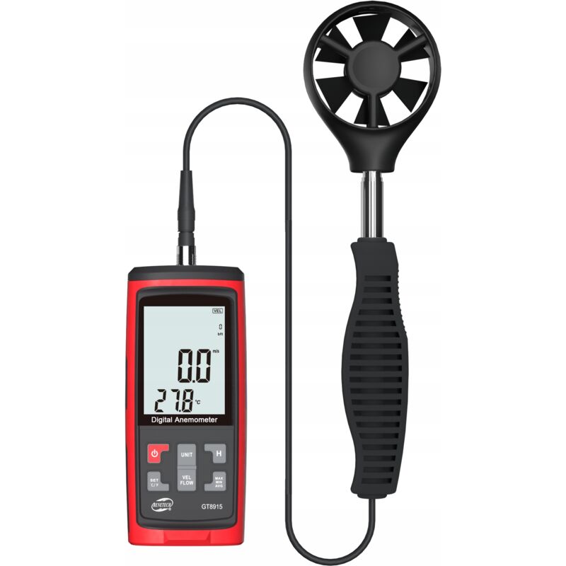 foto del prodotto anemometro anemometro misuratore del vento temperatura umidit misurazione velocit lcd