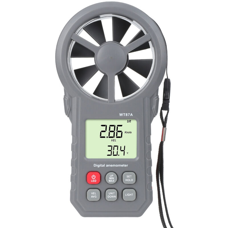 foto del prodotto anemometro digitale portatile wt87a anemometro strumentazione anemometro