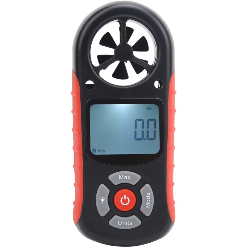 foto del prodotto anemometro lcd digitale anemometro per temperatura e umidit 8 in 1
