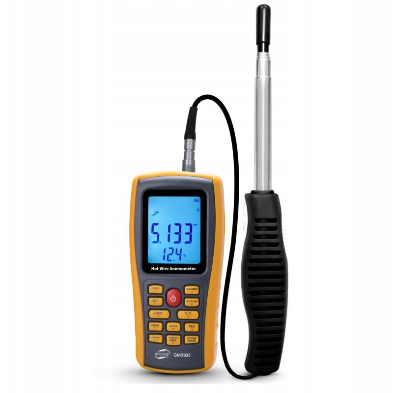 foto del prodotto anemometro termo anemometro vento misura velocit con termocoppia k