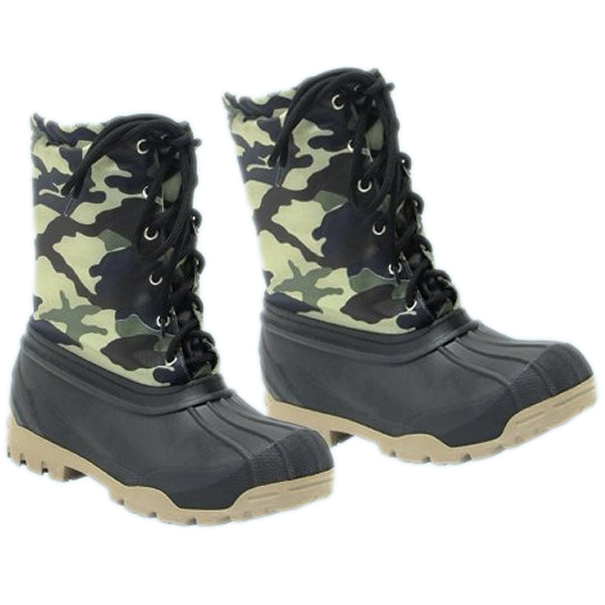 foto del prodotto anfibi stivali nebraska mimetici imbottiti n 39-40
