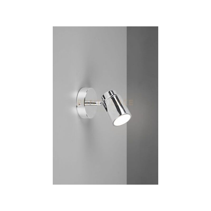 foto del prodotto angelo h2o spot singolo orientabile cromo ip44 h.15,5cm 1 luce attacco gu10