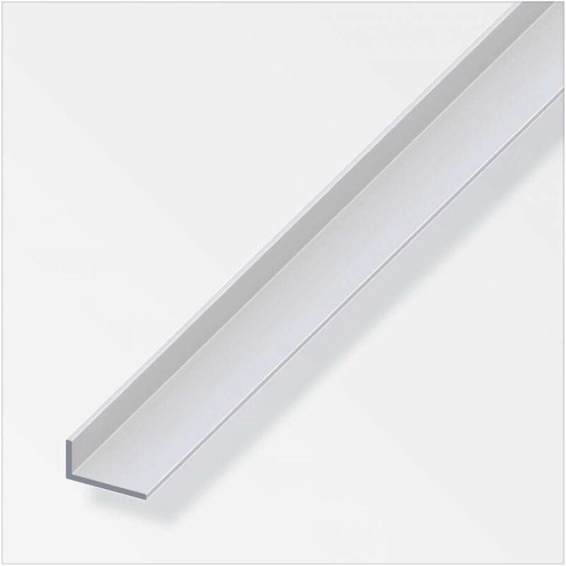 foto del prodotto angolare 25x20x1,5 alluminio argento 1metro