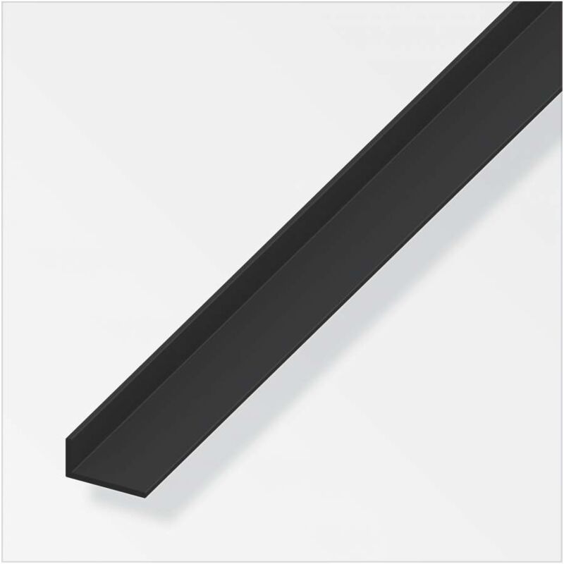 foto del prodotto angolare 25x20x2 pvc nero 1metro