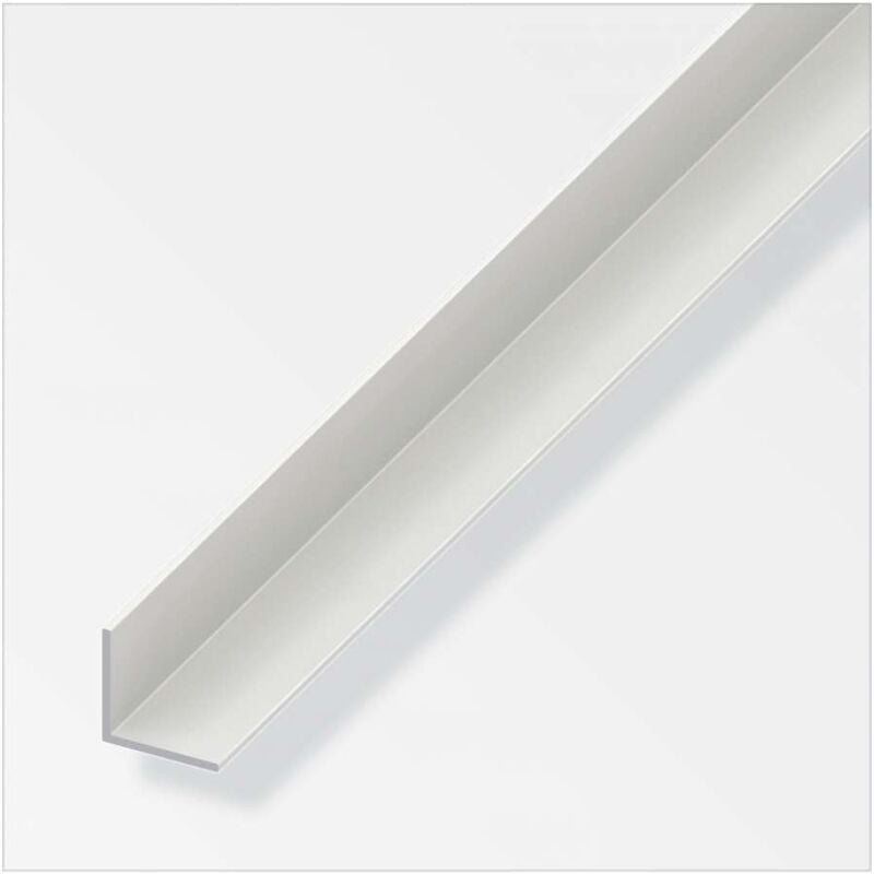 foto del prodotto angolare 25x25x1 pvc bianco 1metro