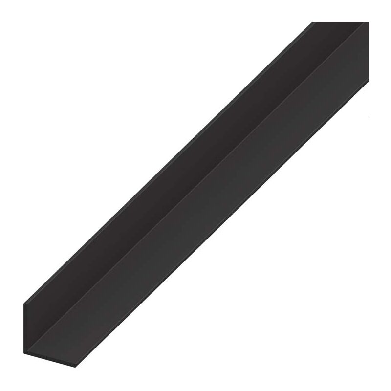 foto del prodotto angolare 40x10x2 pvc nero 1metri