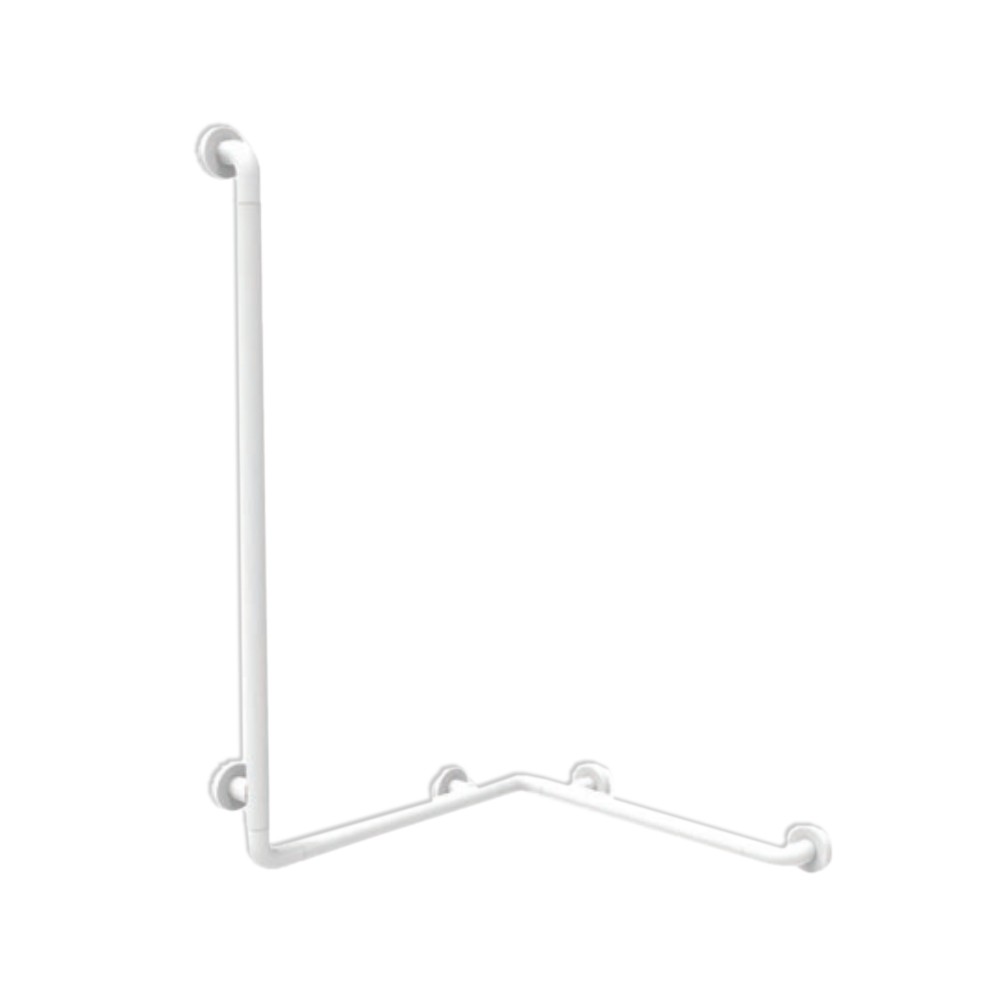 foto del prodotto angolare di sicurezza sx dx 70x70x110h alluminio bianco