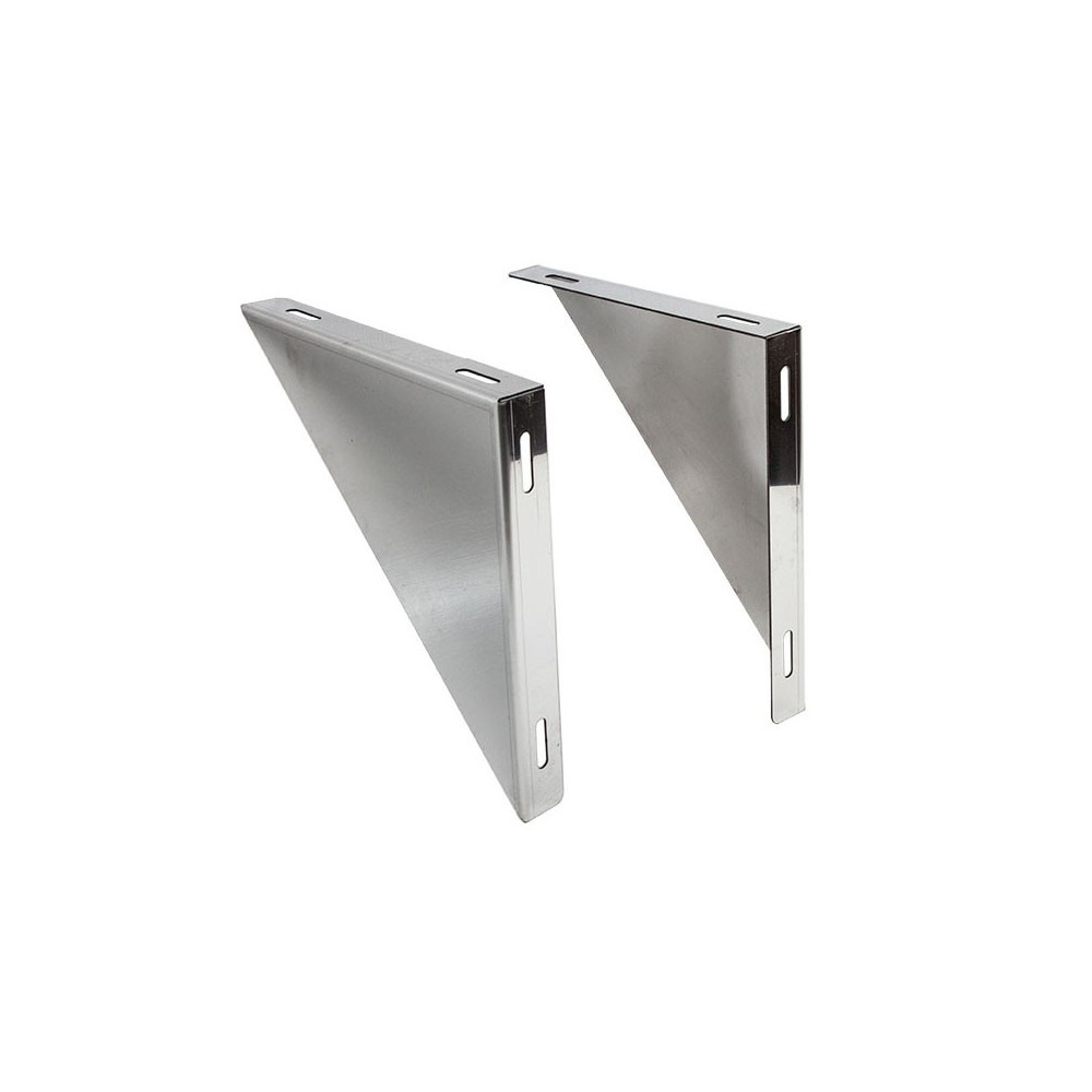 foto del prodotto angolari di supporto da 180mm in acciaio inox aisi 304 vendita a coppia