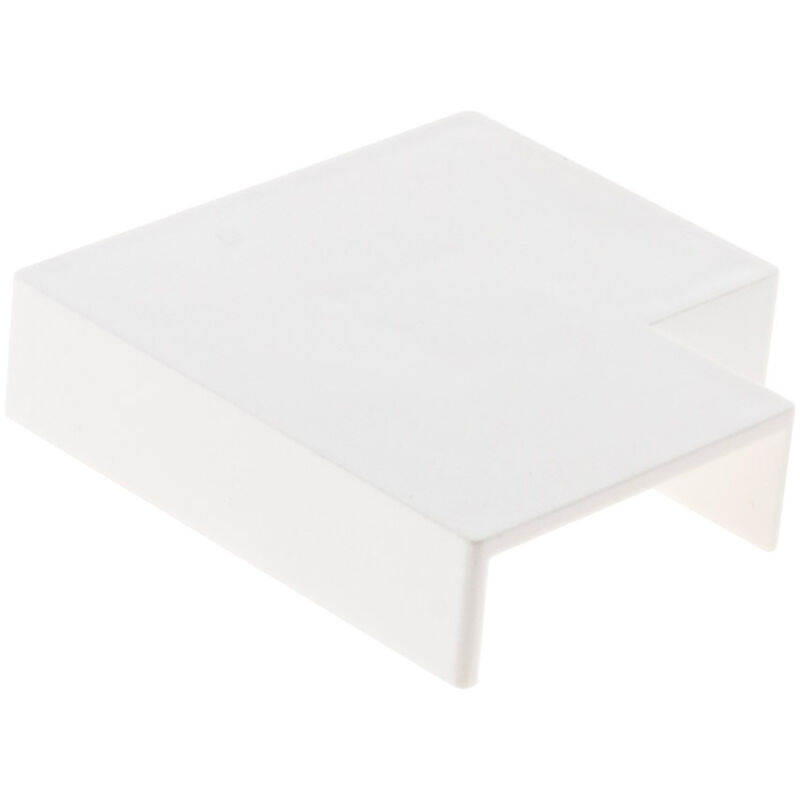 foto del prodotto angoli piatti profilo 30x10mm bianco lotto di 4