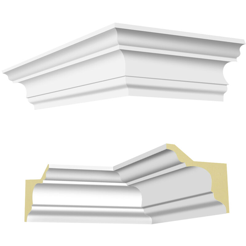 foto del prodotto angoli pretagliati nk led angoli interni ed esterni per profili hexim led in pu nk led 6