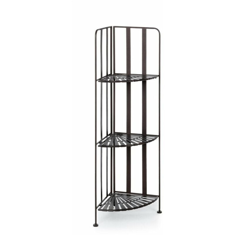 foto del prodotto angoliera ray porta oggetti, mobile per interno 49 x 36 x 120 cm
