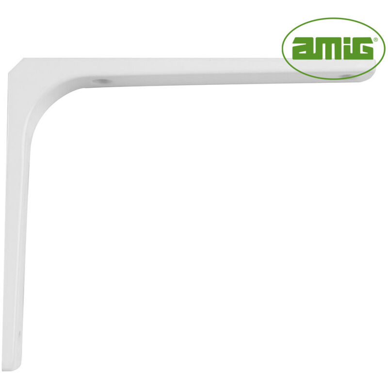 foto del prodotto angolo 2-50x50mm acciaio bianco s 8079 - amig