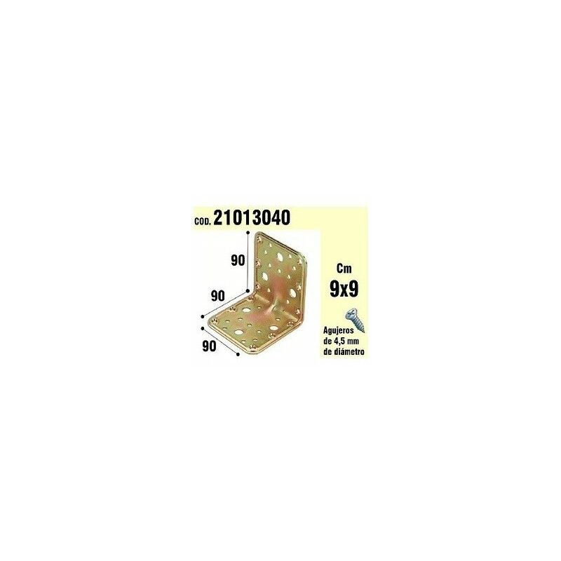 foto del prodotto angolo di supporto in legno 90x90x90 mm.
