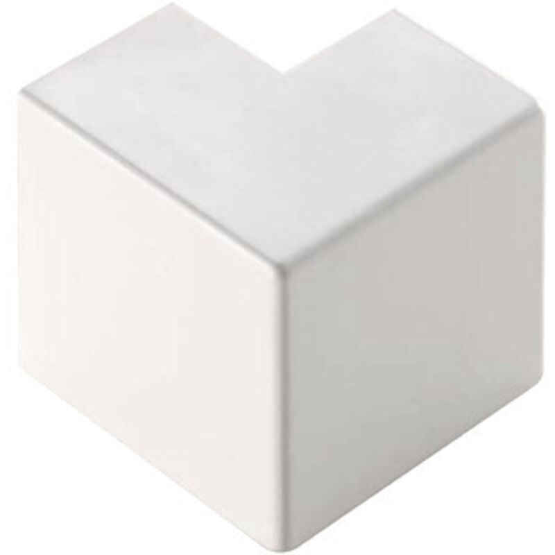foto del prodotto angolo esterno per minicanale 40x17 bianco elettrocanali cod. ecae4017b 