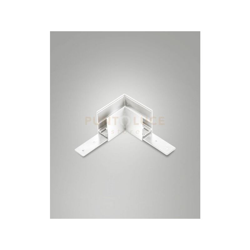 foto del prodotto angolo giunto meccanico per binario 48v h5,4cm bianco