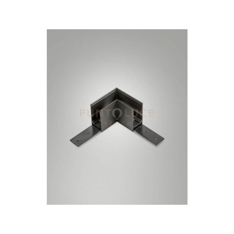 foto del prodotto angolo giunto meccanico per binario 48v h5,4cm nero