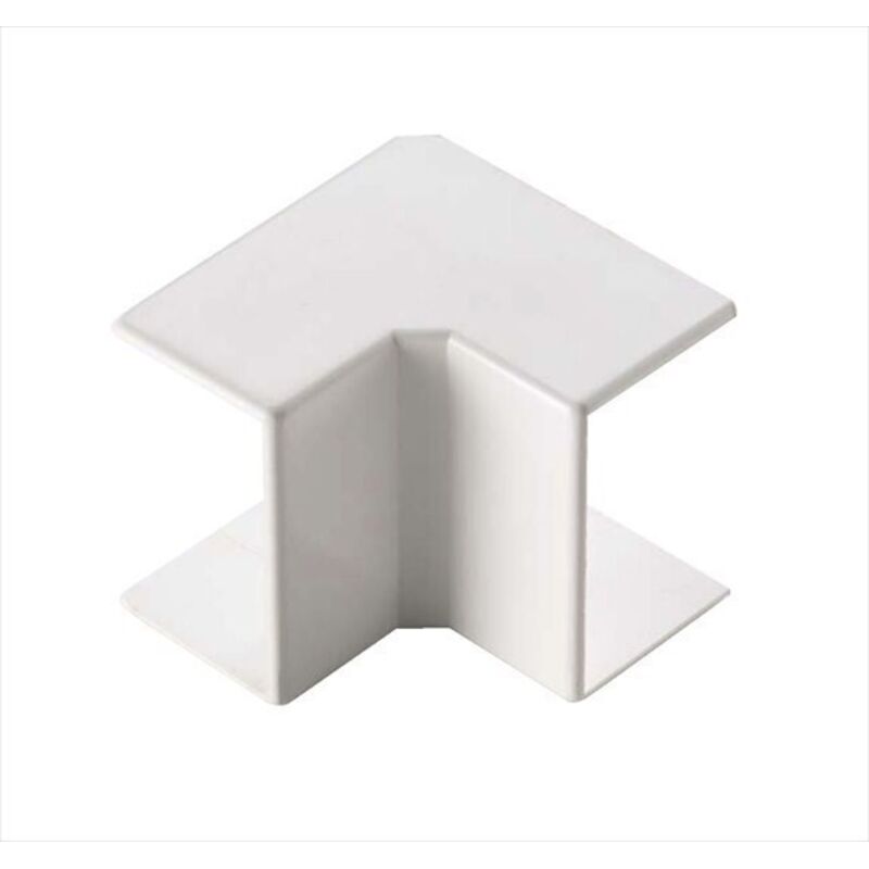 foto del prodotto angolo interno per canale dim. 40x40 bianco elettrocanali cod. ecai4040b