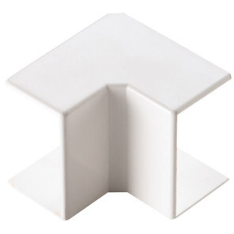 foto del prodotto angolo interno per minicanale dim. 30x10 bianco elettrocanali cod. ecai3010b 