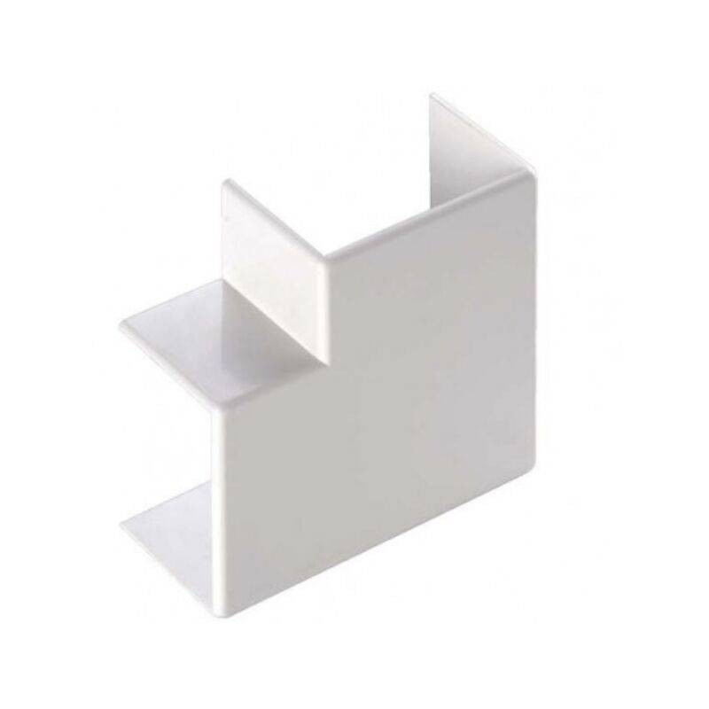 foto del prodotto angolo piano 25 17 mm pvc bianco ip40 elettrocanali ecap2517b