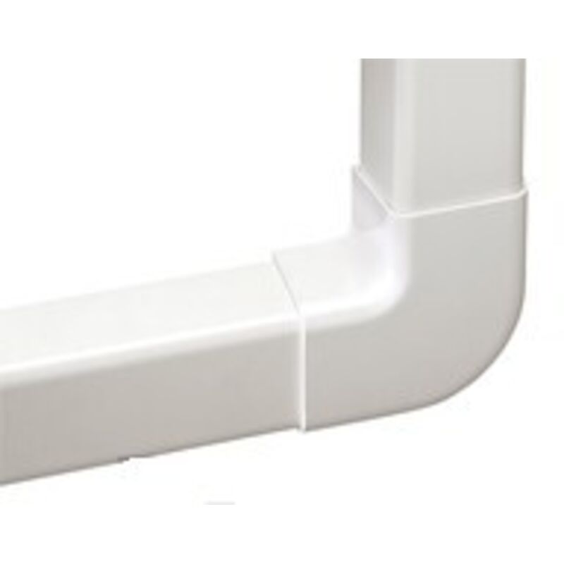 foto del prodotto angolo piano per canale condizionamento 70x55 elettrocanali cod. ec9307055 