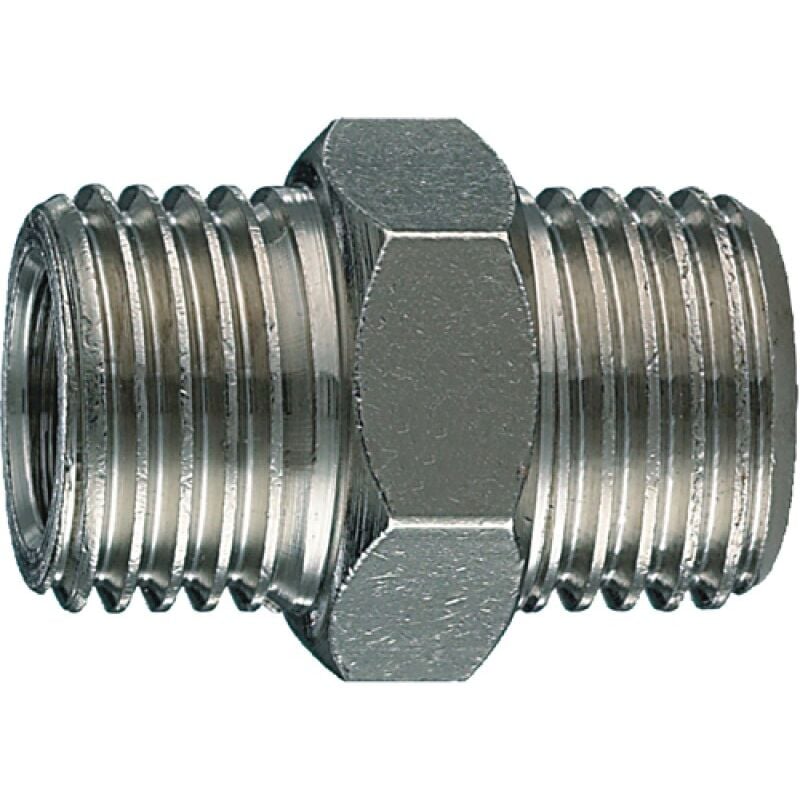 foto del prodotto ani aria compressa nipplo conico walmec m m art.14136 filettatura m1 4 f1 2