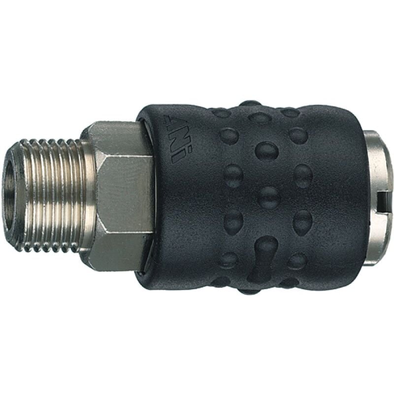 foto del prodotto ani aria compressa rubinetto maschio x1005 walmec art.10501s filettatura 1 4