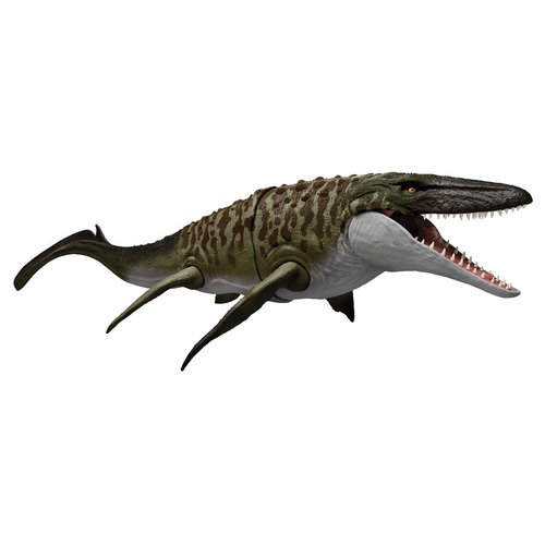 foto del prodotto animale giocattolo mattel jch00 jurassic world rebirth mosasaurus bite