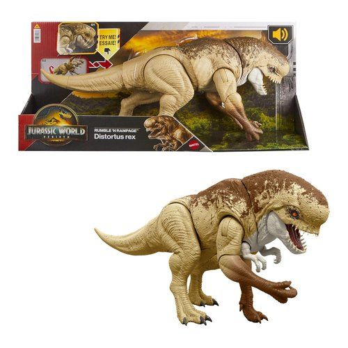 foto del prodotto animale giocattolo mattel jgb58 jurassic world rebirth dinosauro disto