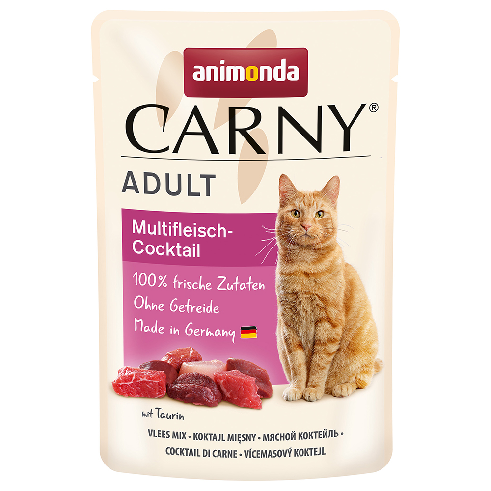 foto del prodotto animonda carny adult buste 12 x 85 g umido per gatto cocktail multicarne